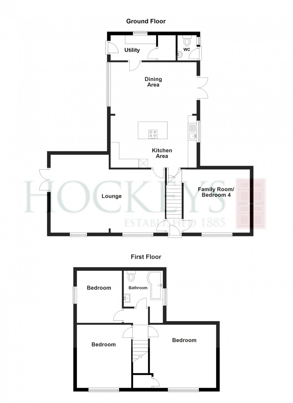 Floorplan for Baldwins Drove, Outwell, PE14