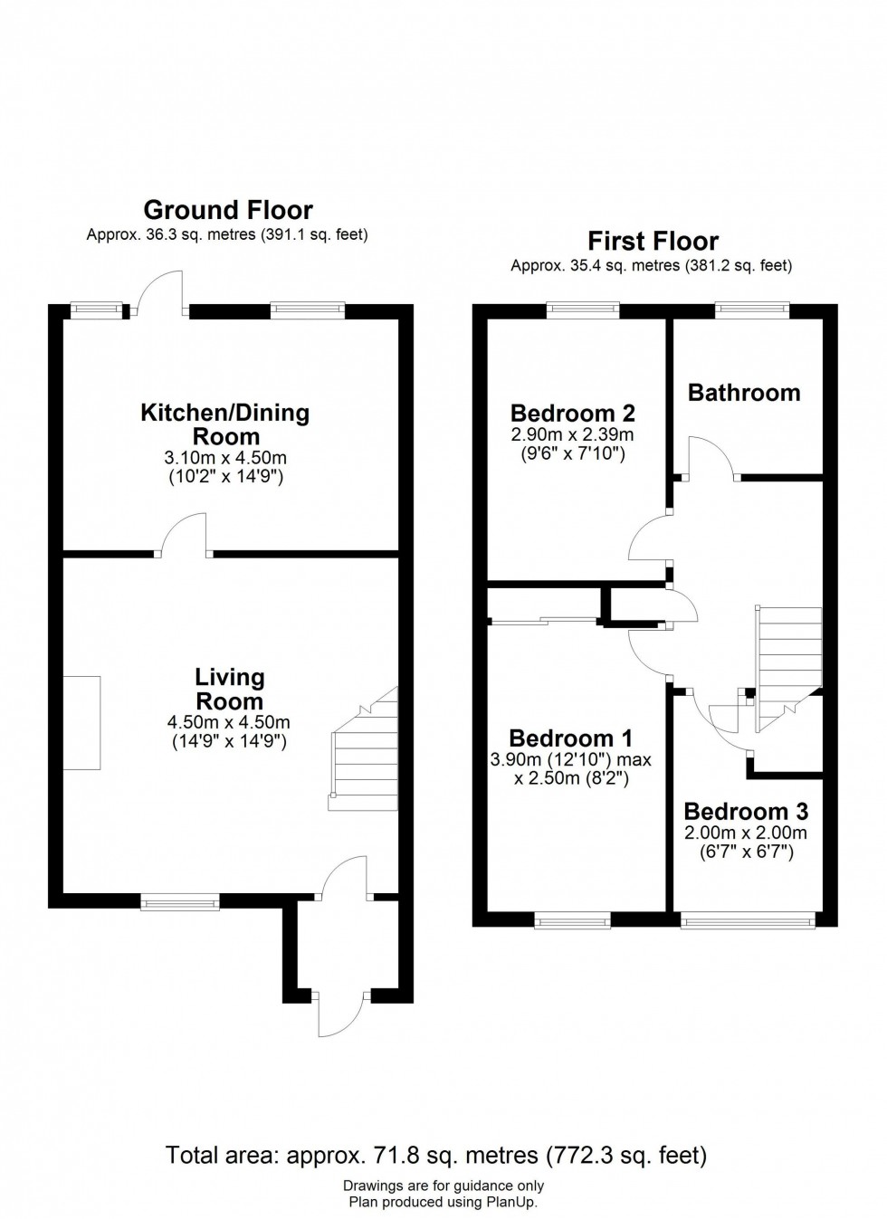 Floorplan for Loris Court, Cambridge, CB1