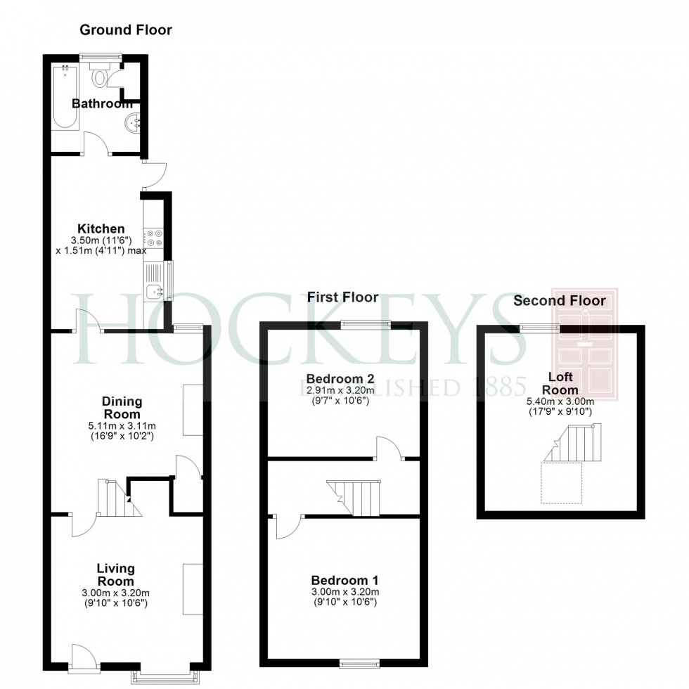 Floorplan for High Street, Swavesey, CB24