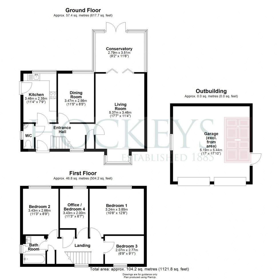 Floorplan for Doggett Road, Cambridge, CB1