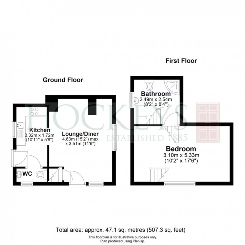 Floorplan for High Street, Little Abington, CB21
