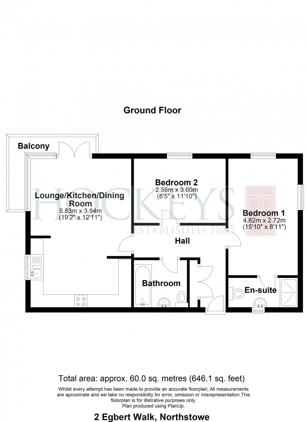 Floorplan for Egbert Walk, Northstowe, CB24