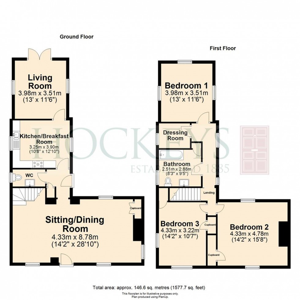 Floorplan for High Street, West Wratting, CB21