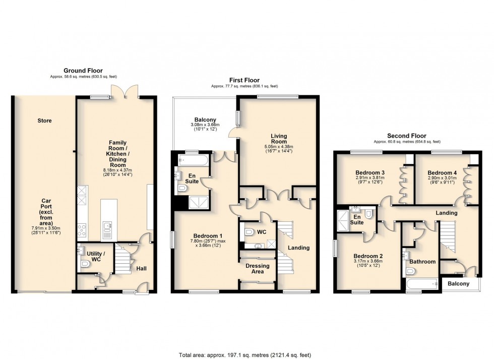 Floorplan for Harvest Road, Trumpington, CB2