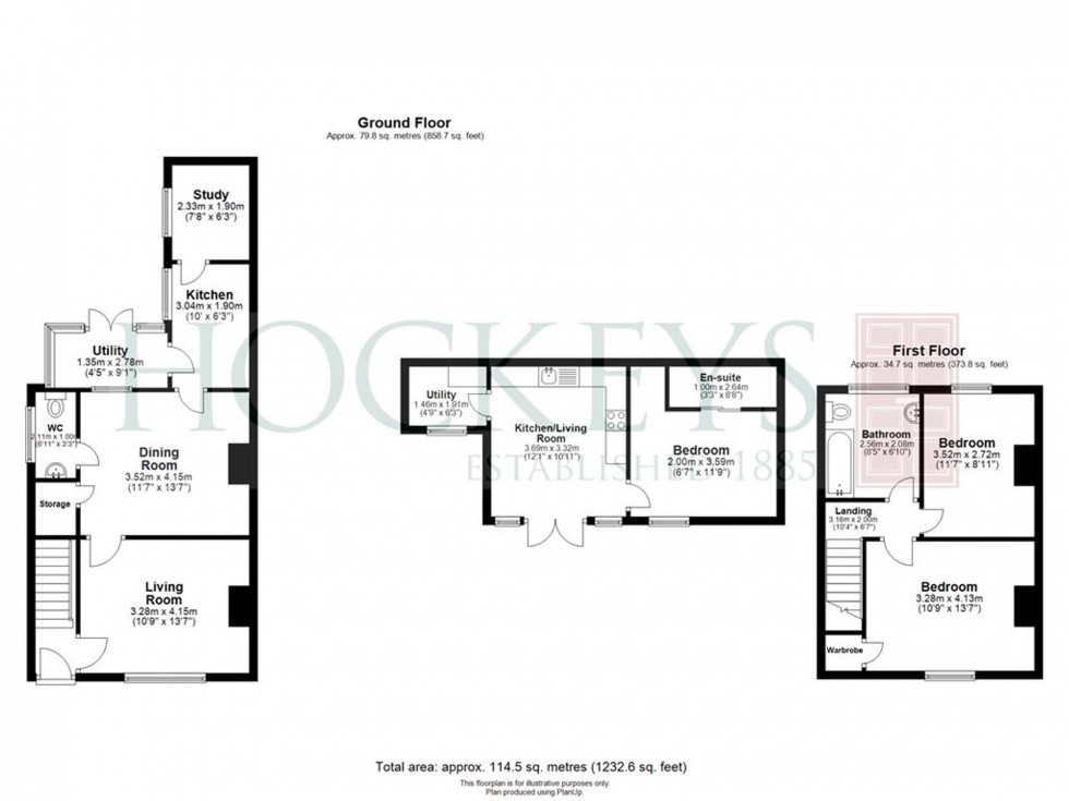 Floorplan for Green Bank Road, Swaffham Bulbeck, CB25