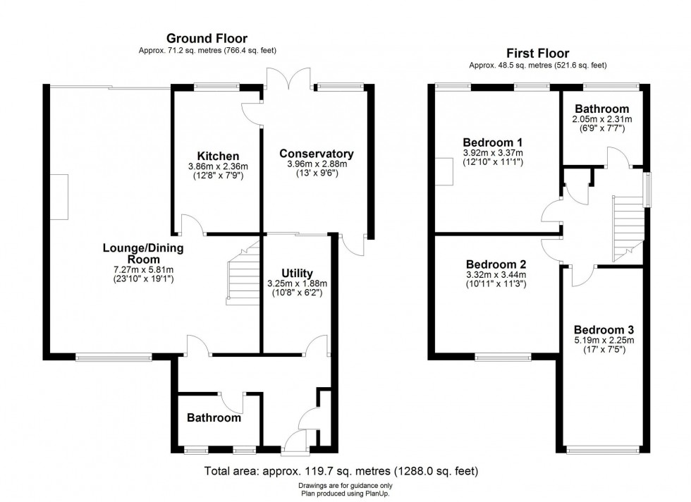 Floorplan for Finchams Close, Linton, CB21