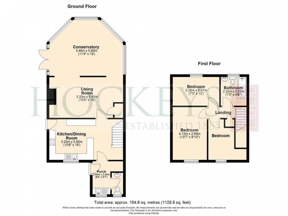 Floorplan for Park Road, Cheveley, CB8