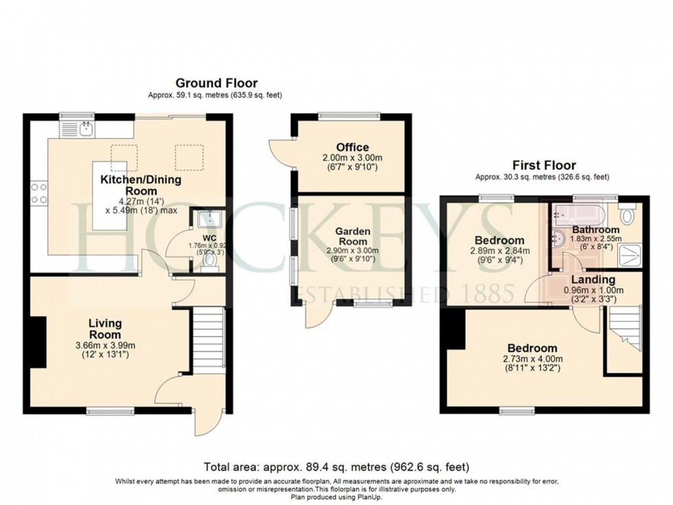 Floorplan for Orchard Row, Soham, CB7