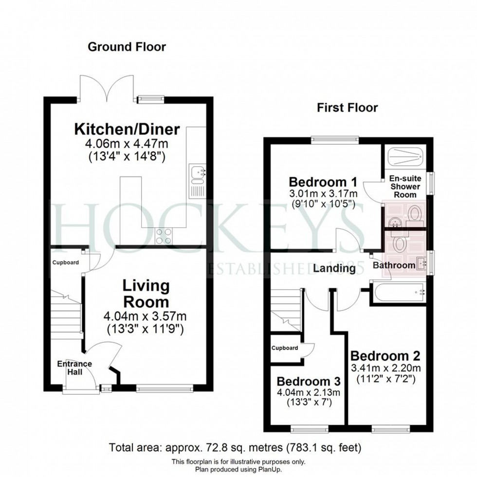 Floorplan for Wheatsheaf Way, Linton, CB21