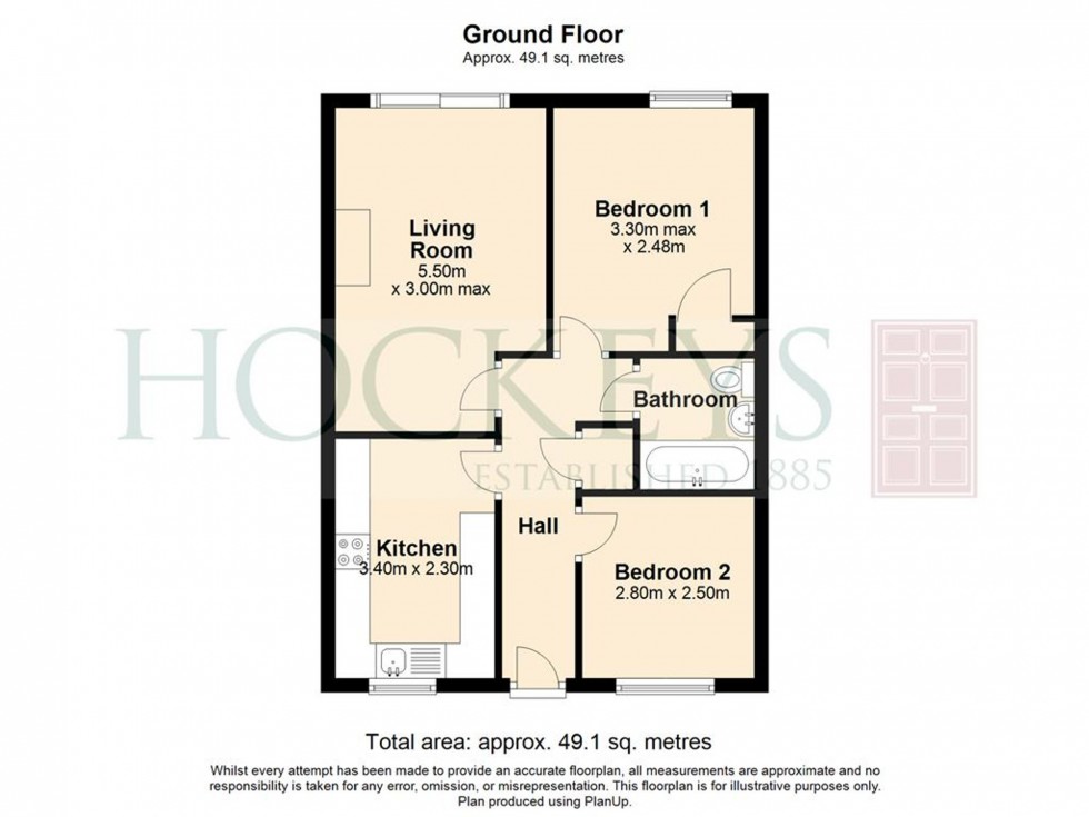 Floorplan for The Spinney, Bar Hill, CB23