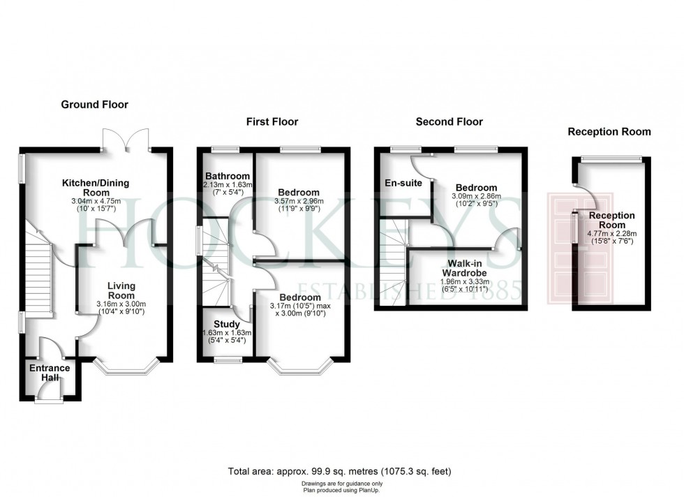 Floorplan for The Homing, Cambridge, CB5