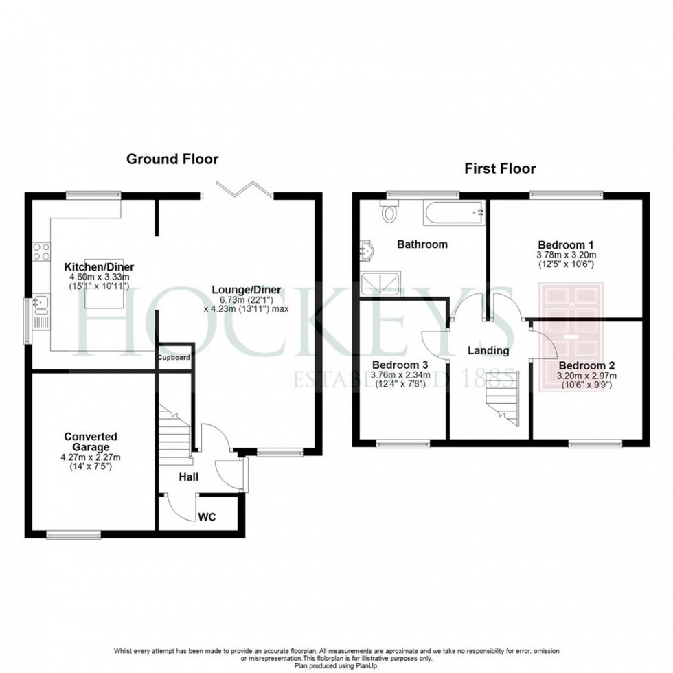 Floorplan for Foxhollow, Bar Hill, CB23