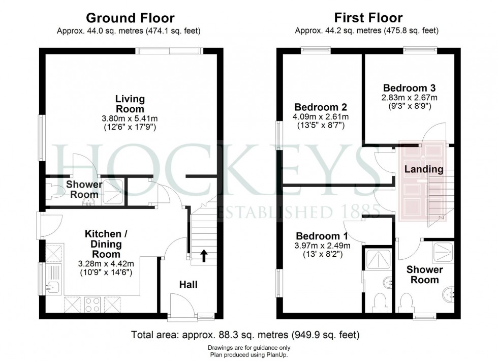 Floorplan for Sherbourne Court, Cambridge, CB4