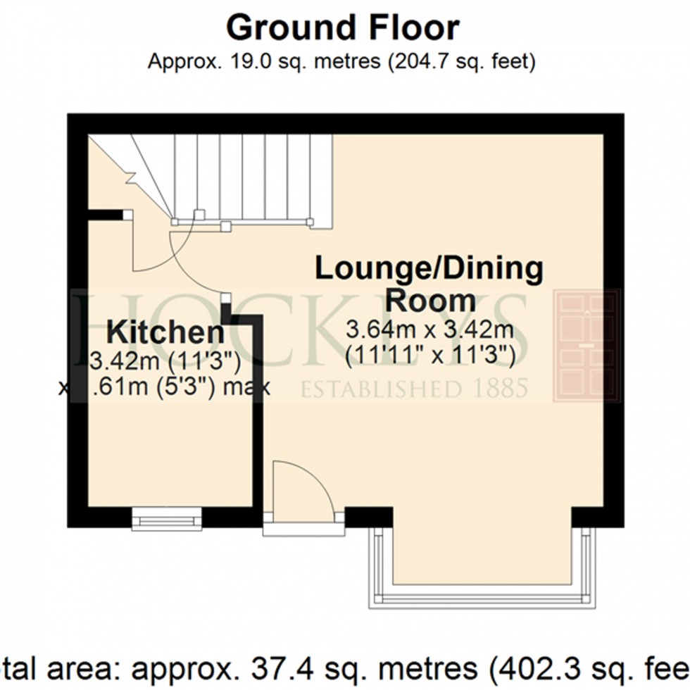 Floorplan for The Rowans, Milton, CB24