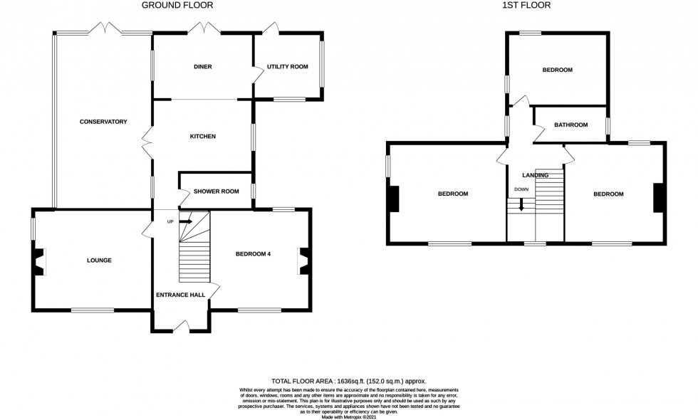 Floorplan for Mill Lane, Newton-In-The-Isle, PE13