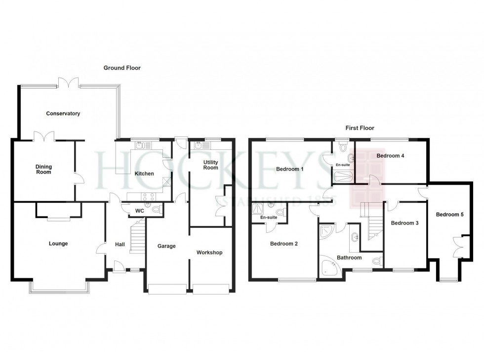 Floorplan for Stow Gardens, Wisbech, PE13