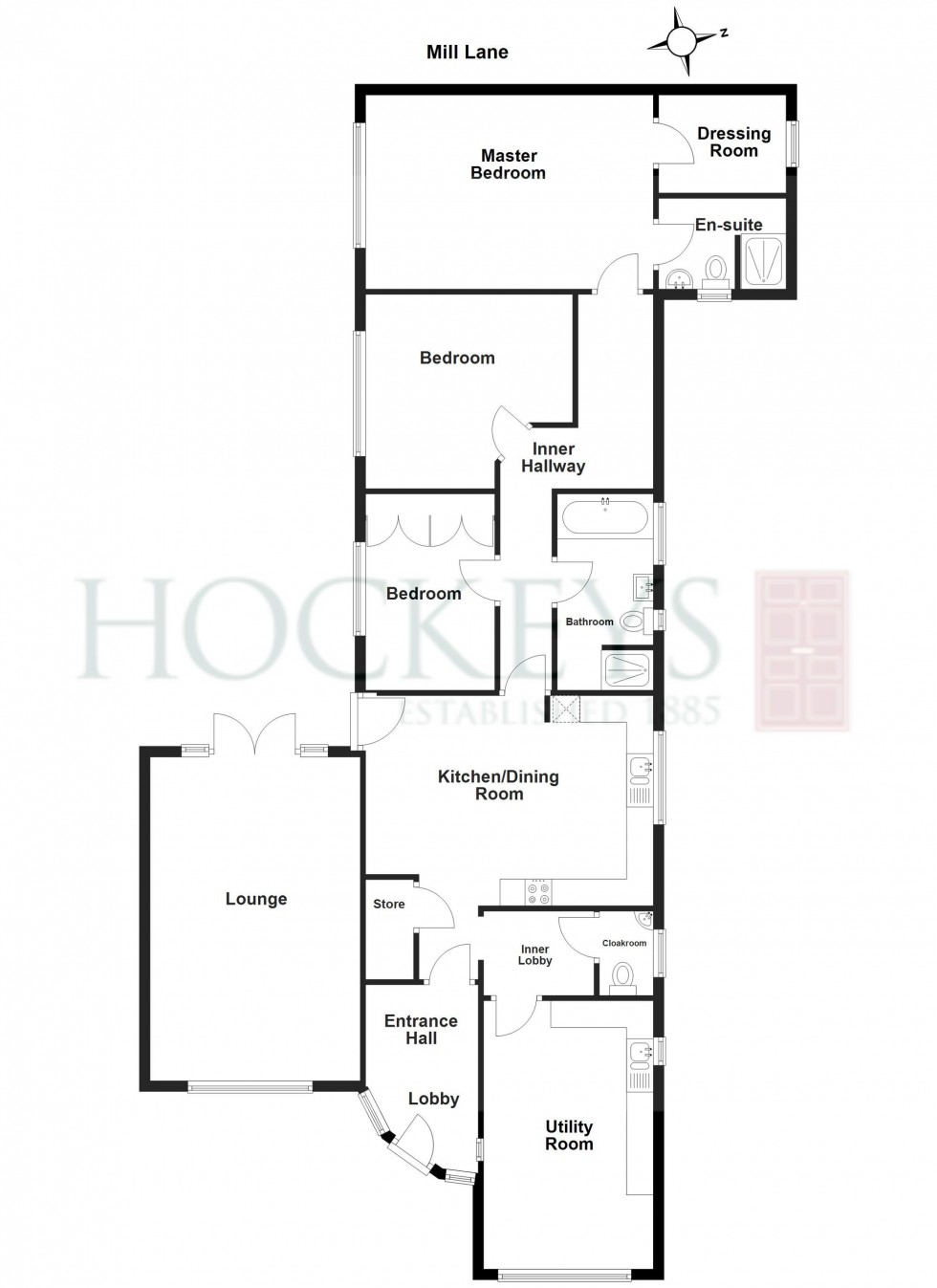 Floorplan for Mill Lane, Sutton Bridge, PE12
