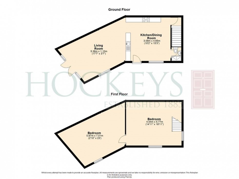 Floorplan for Exeter Road, Newmarket, CB8