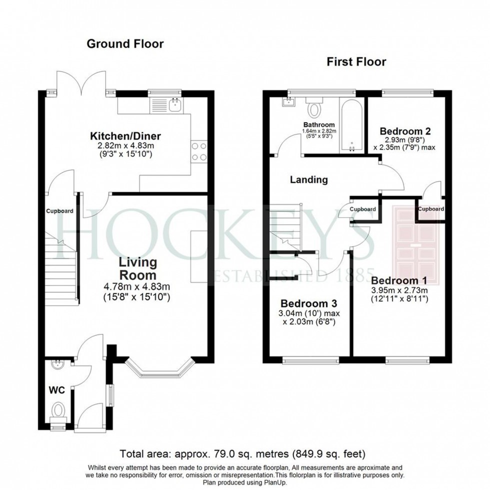 Floorplan for The Grove, Linton, CB21