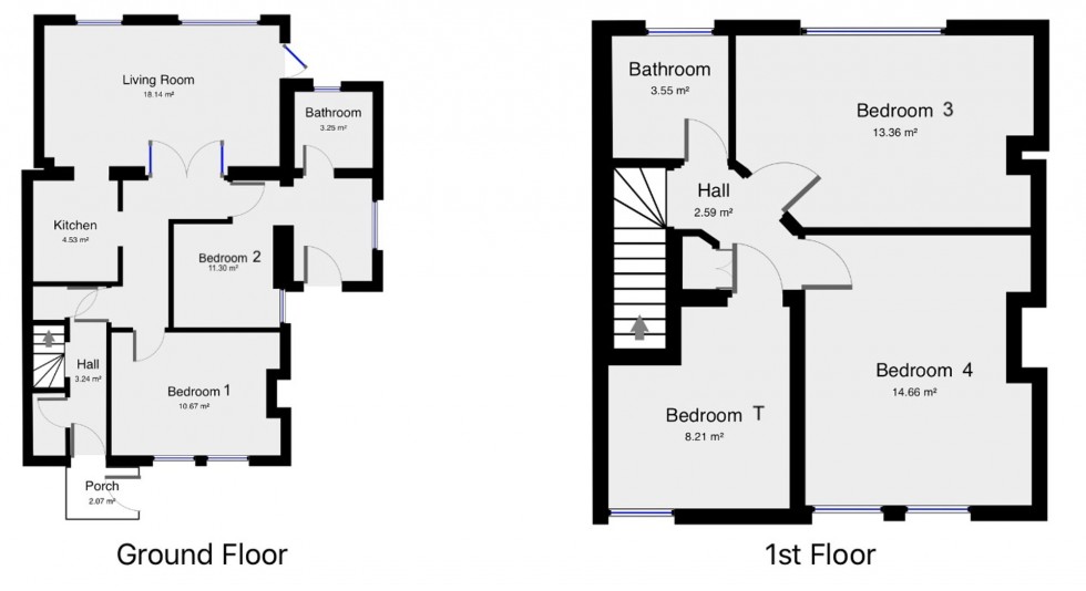 Floorplan for Coldhams Grove, Cambridge, CB1