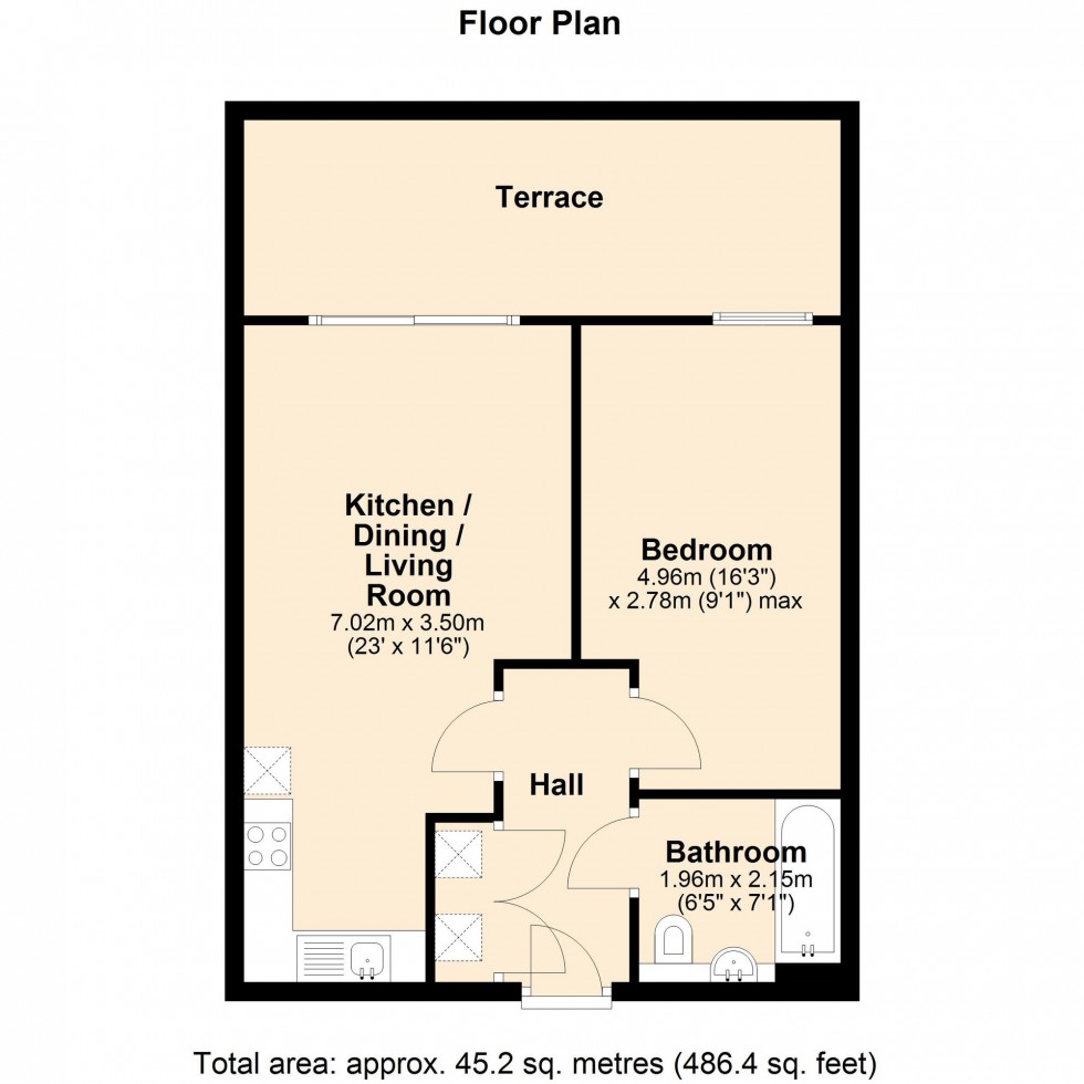 Floorplan for Mill Park, Cambridge, CB1