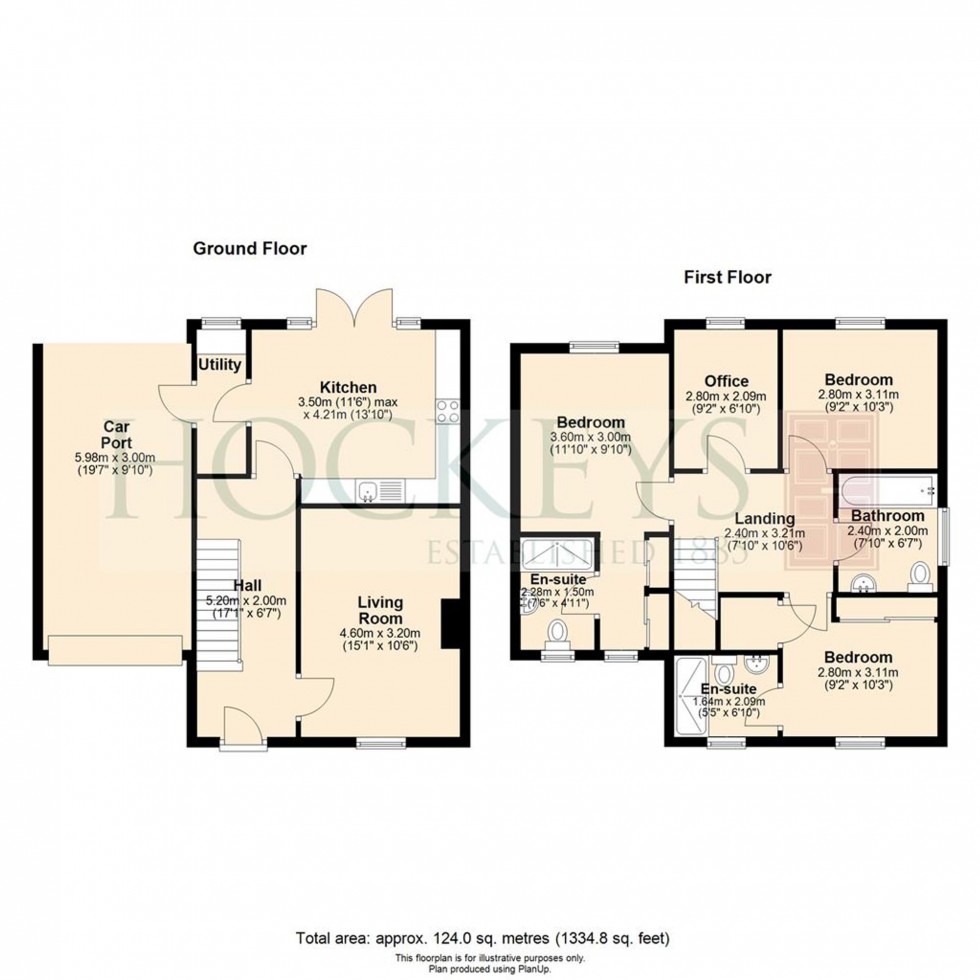 Floorplan for Larnach Drive, Kentford, CB8
