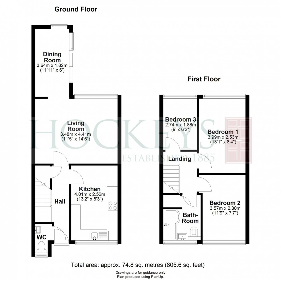 Floorplan for Church Lane, Milton, CB24