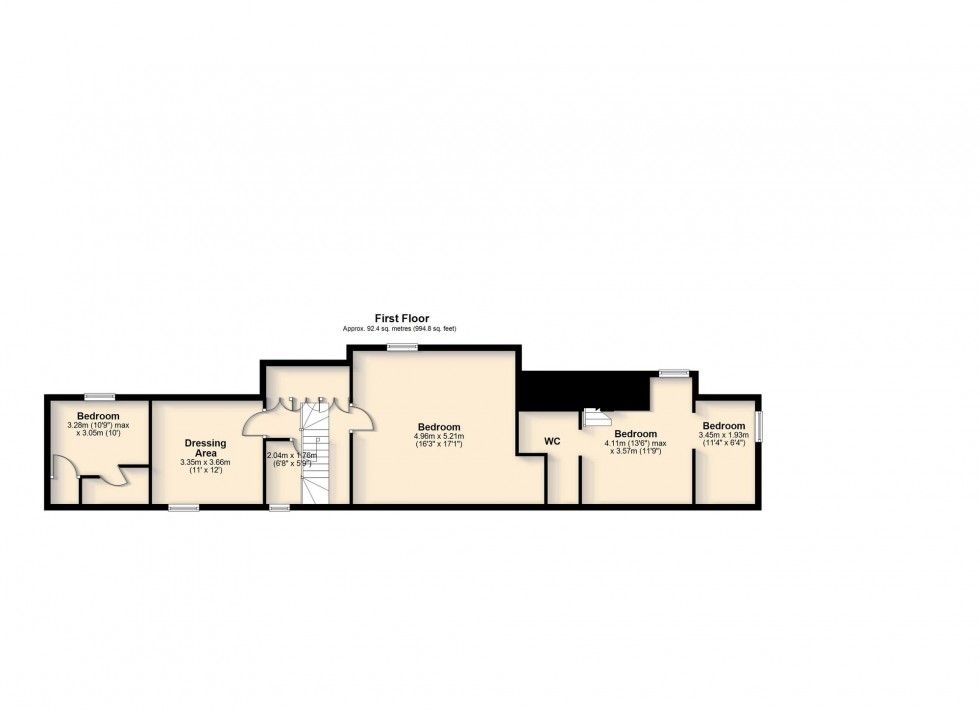 Floorplan for Stonebridge Lane, Fulbourn, CB21