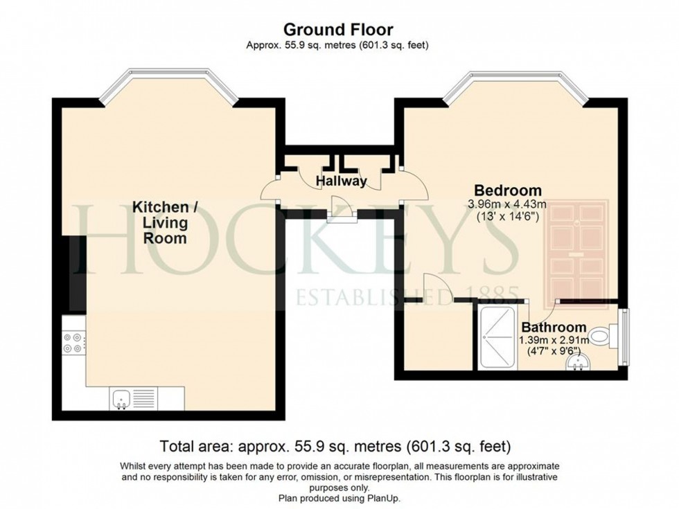Floorplan for Old Station Road, Stafford House, CB8